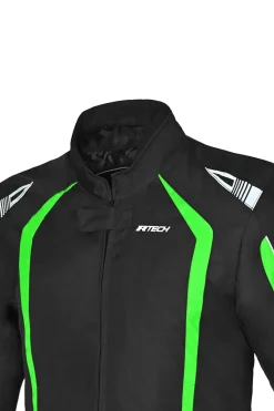 R-Tech Marshal Green Textile Motorcycle Jackets