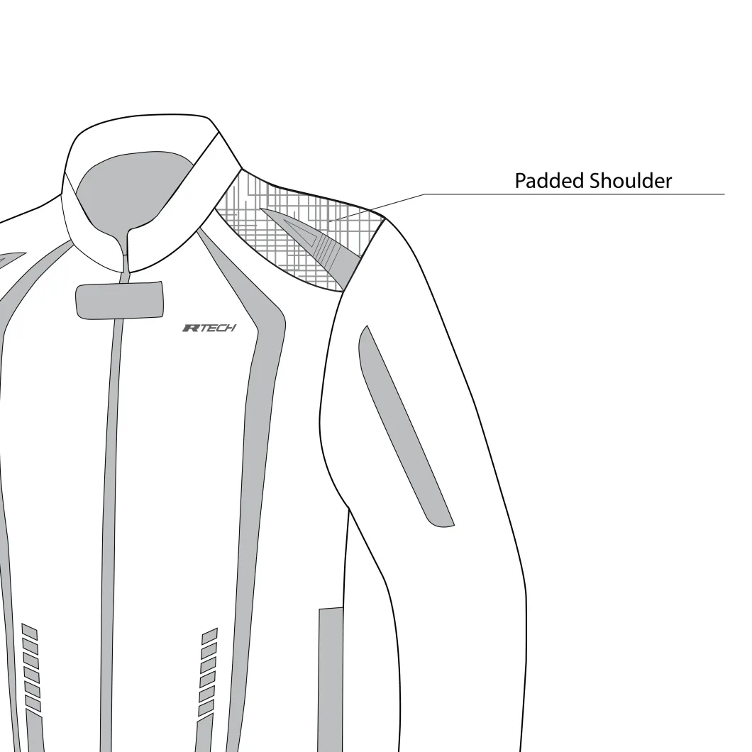 R-Tech Marshal Grey Textile Motorcycle Jackets