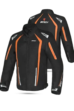 R-Tech Marshal Orange Textile Motorcycle Jackets