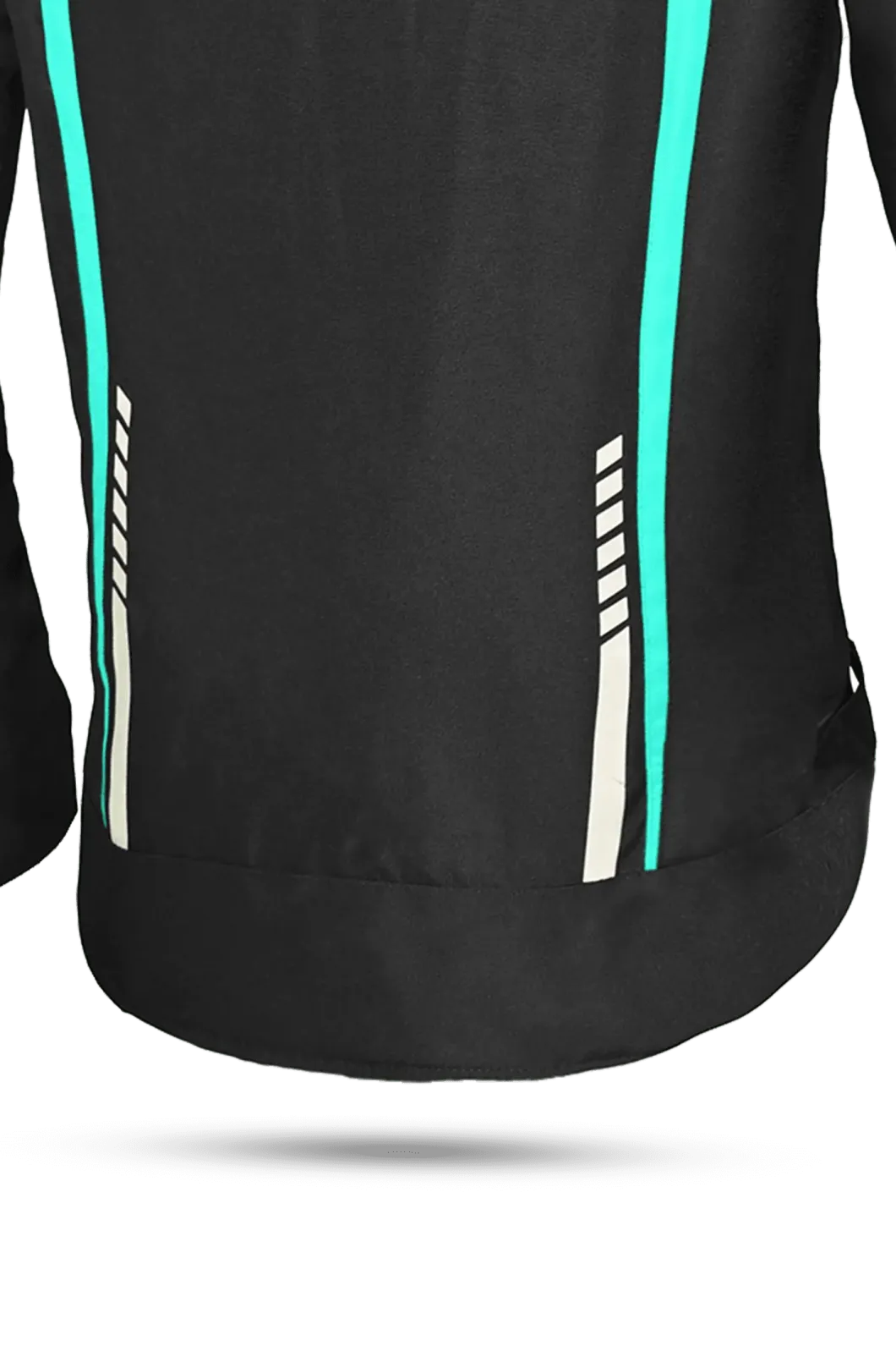 R-Tech Marshal Women's Motorcycle Jacket Black/Turquoise