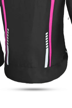 R-Tech Marshal Women's Motorcycle Jacket Black/Pink