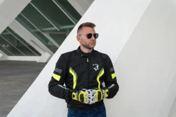 R-Tech Marshal Yellow Textile Motorcycle Jackets