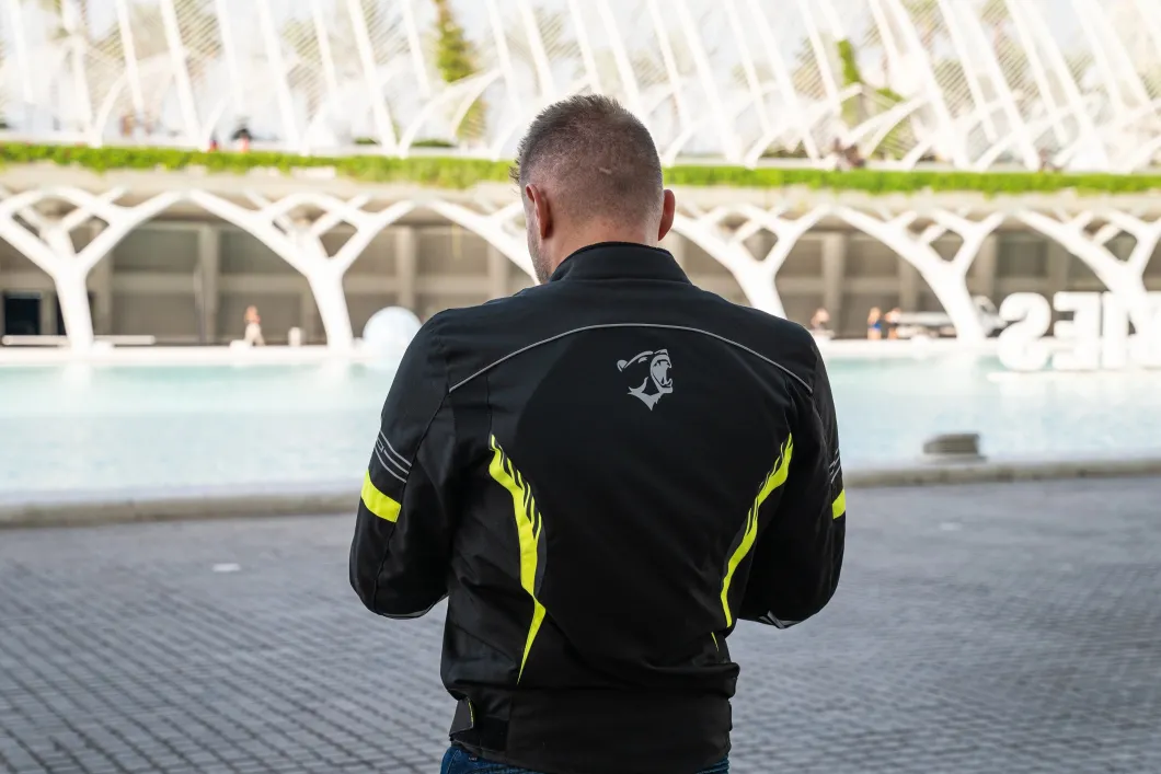 R-Tech Marshal Yellow Textile Motorcycle Jackets