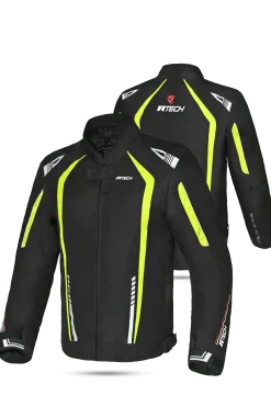 R-Tech Marshal Yellow Textile Motorcycle Jackets