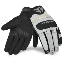 R-TECH MOTO FLEX GUANTI DI MOTO IN TESSUTO UOMO NERO GRIGIO