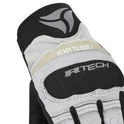 R-TECH MOTO FLEX GUANTI DI MOTO IN TESSUTO UOMO NERO GRIGIO
