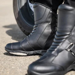 R-TECH Revo Touring Motorcycle Boots Black