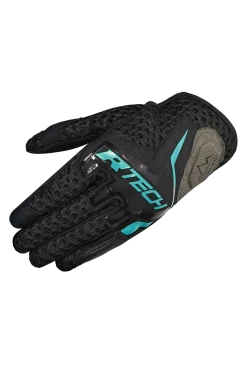 R-Tech - Ride Pro Lady Gloves Black/Turquoise