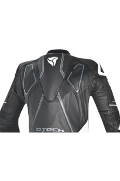 R-Tech Rising Star Kangaroo Mix One-Piece Motorcycle Suit Black/White