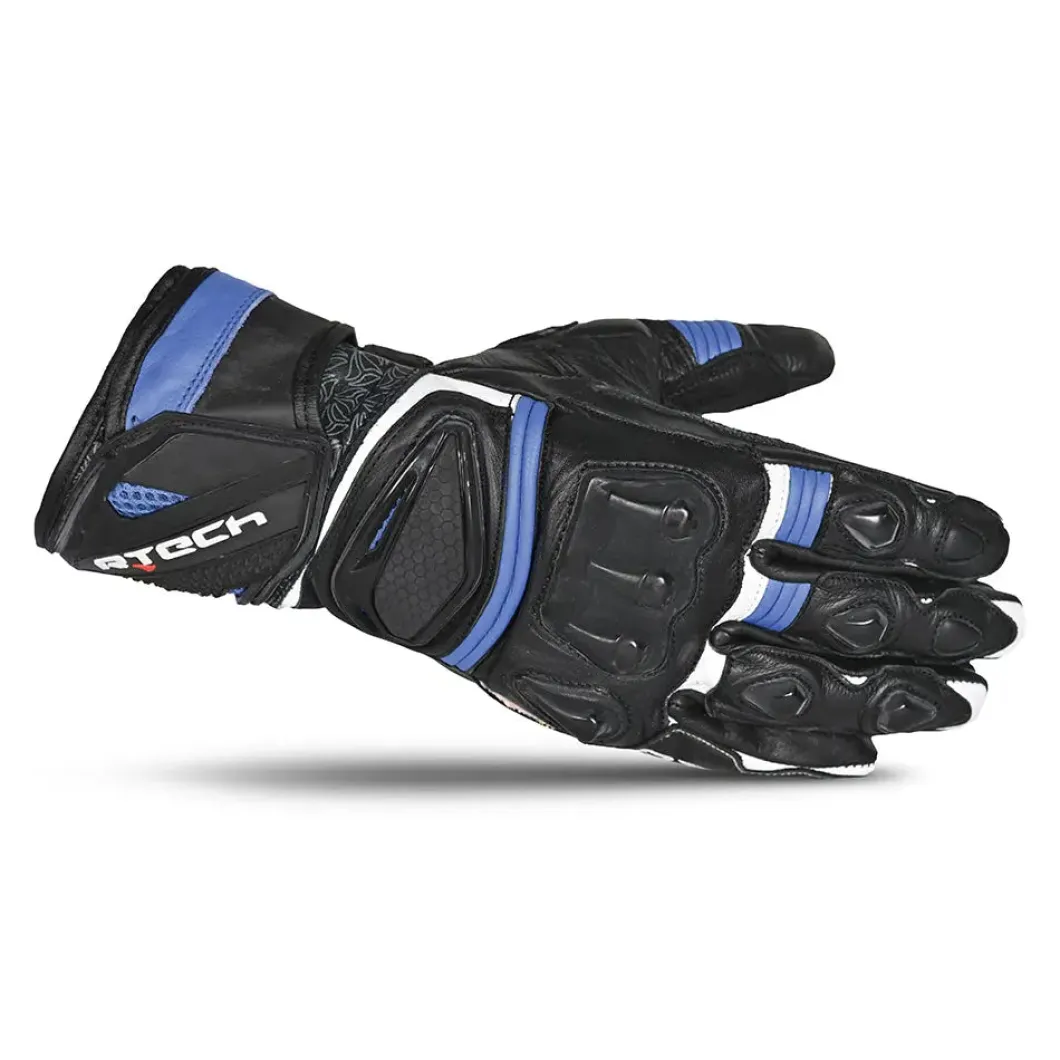 R-Tech Robo Lady Blue Racing Motorcycle Glove