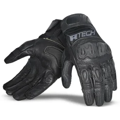 R-TECH Rocco Black Gloves