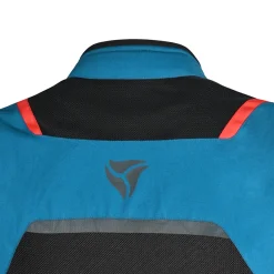 R-TECH SPIRAL MESH GIACCA DI MOTO IN TESSUTO UOMO AZZURRO NERO ROSSO
