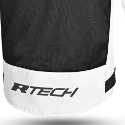 R-TECH SPIRAL MESH GIACCA DI MOTO IN TESSUTO UOMO NERO BIANCO VERDE