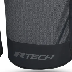 R-TECH SPIRAL MESH GIACCA DI MOTO IN TESSUTO UOMO GRIGIO NERO ROSSO