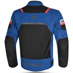 R-TECH SPIRAL MESH GIACCA DI MOTO IN TESSUTO UOMO BLU NERO ROSSO