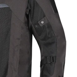R-TECH SPIRAL MESH GIACCA DI MOTO IN TESSUTO UOMO FANGO NERO VERDE