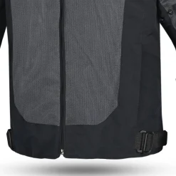R-TECH SPIRAL MESH GIACCA DI MOTO UOMO IN TESSUTO NERO GRIGIO VERDE FLUO
