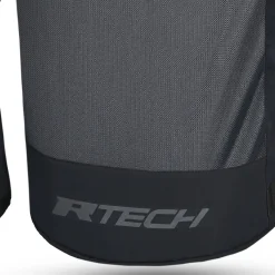 R-TECH SPIRAL MESH GIACCA DI MOTO UOMO IN TESSUTO NERO GRIGIO VERDE FLUO