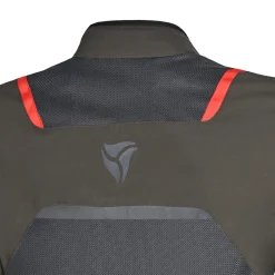 R-TECH SPIRAL MESH GIACCA DI MOTO UOMO IN TESSUTO BEIGE GRIGIO ROSSO