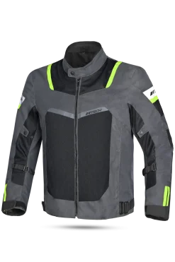 R Tech Spiral Mesh Gray Black Fluo Yellow