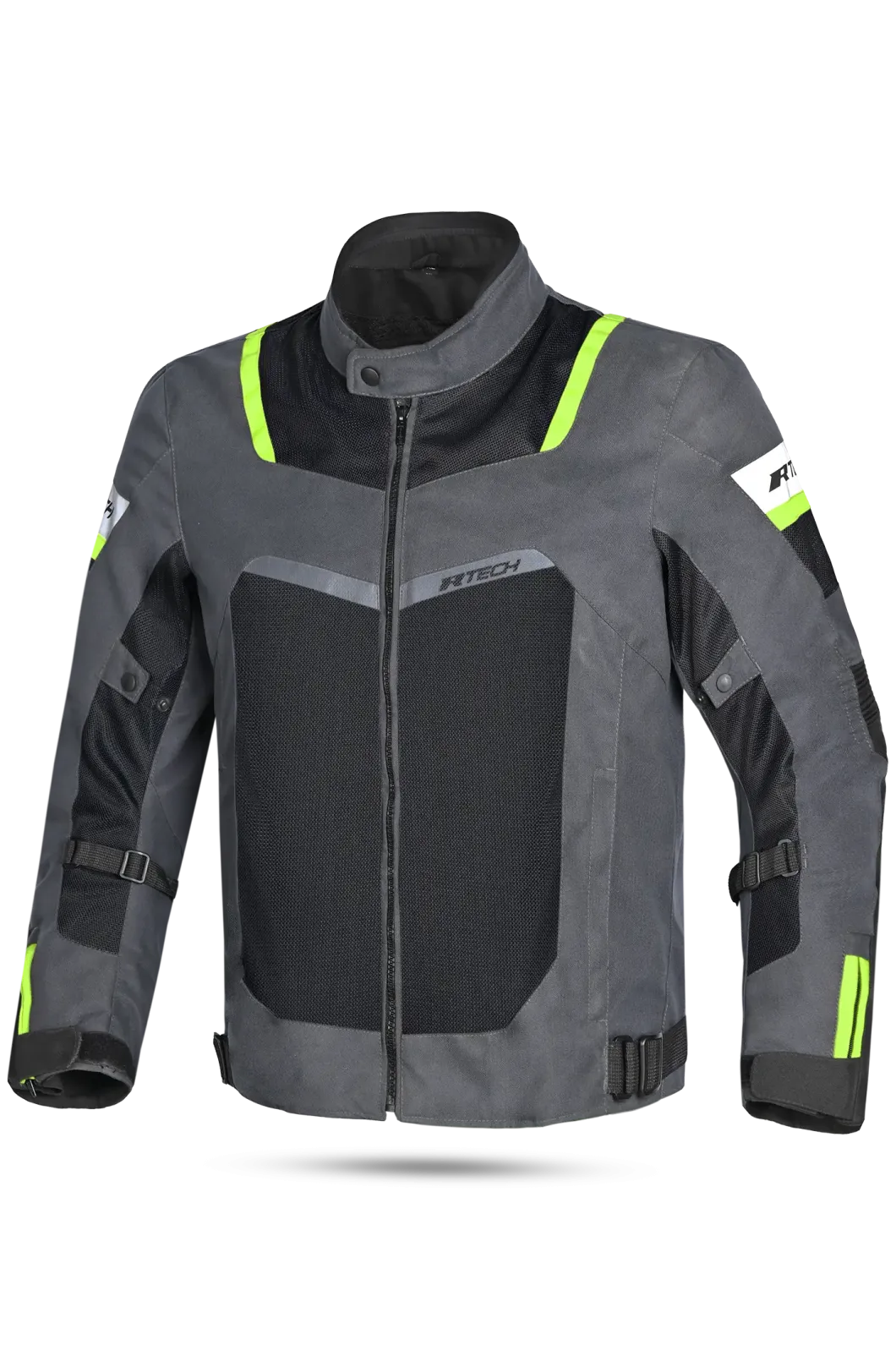R Tech Spiral Mesh Gray Black Fluo Yellow