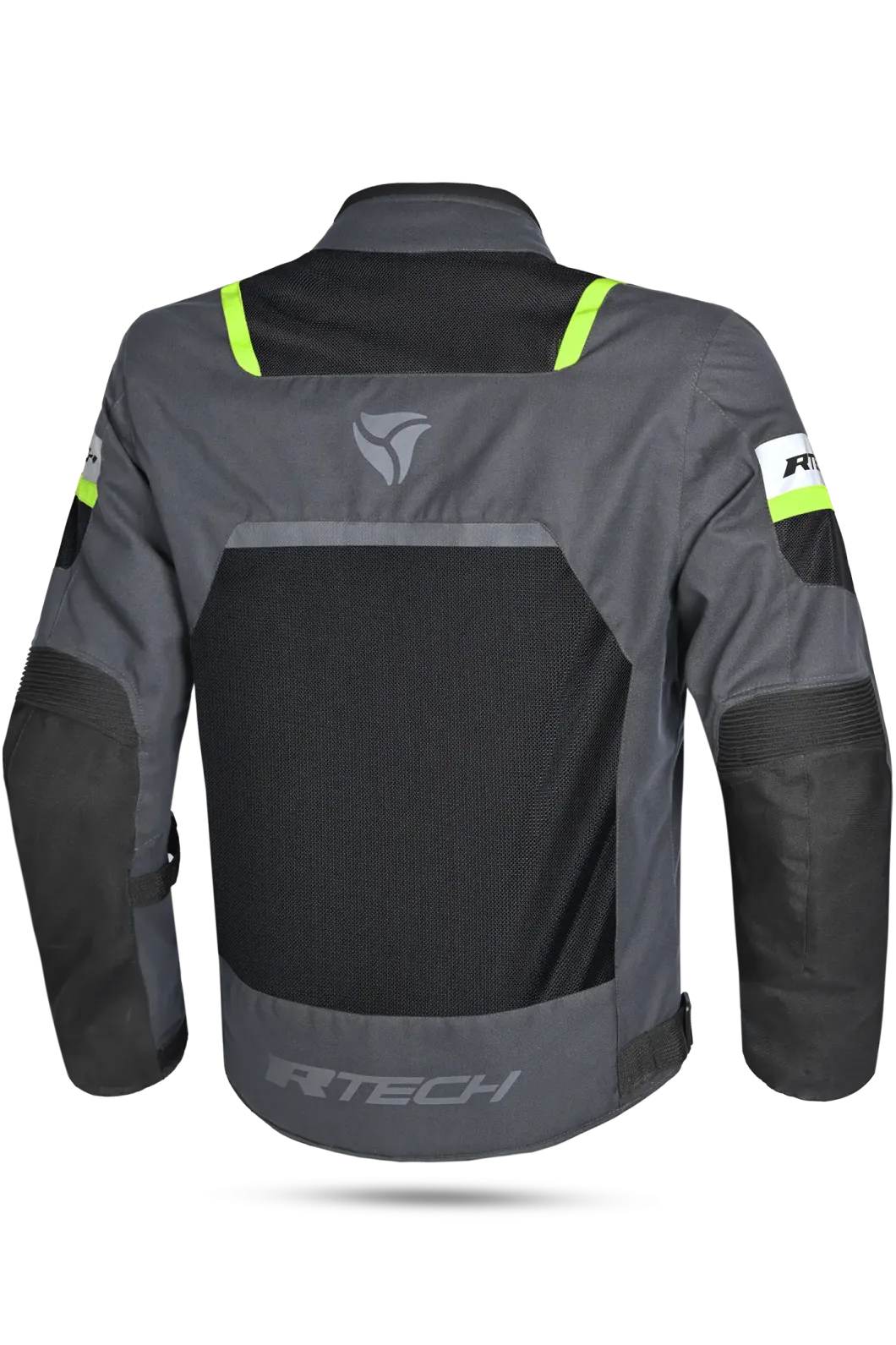 R Tech Spiral Mesh Gray Black Fluo Yellow