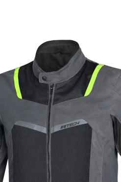R Tech Spiral Mesh Gray Black Fluo Yellow