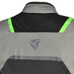 R Tech Spiral Mesh Motorcycle Jacket Ice Grey Amarill