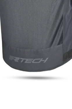 R-Tech Spiral Mesh Summer Fabric Motorcycle Jacket - Grey/Black/Green