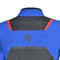 R-Tech Spiral Mesh Summer Fabric Motorcycle Jacket BLUE/GREY/RED