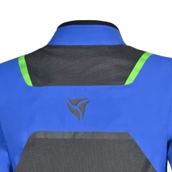 R-Tech Spiral Mesh Summer Jacket Fabric Motorcycle Blue Grey Green