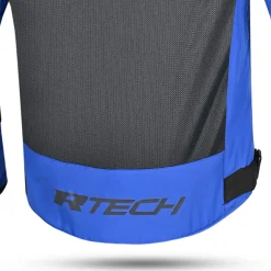 R-Tech Spiral Mesh Summer Jacket Fabric Motorcycle Blue Grey Green