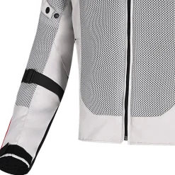 R-Tech Spiral Mesh Summer Motorcycle Jacket - Ice/Black/Red