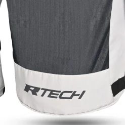 R-Tech Spiral Mesh Summer Motorcycle Jacket - Ice/Black/Red