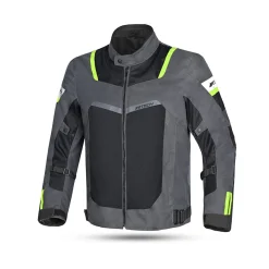 R-Tech spiral mesh summer motorcycle jacket fabric gray black green