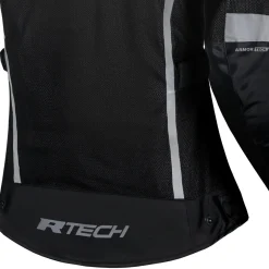 R-TECH SUPER LITE MESH DONNA GIACCA DI MOTO ESTIVI NERO F,GIALLO