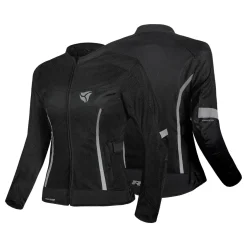 R-TECH SUPER LITE MESH DONNA GIACCA DI MOTO ESTIVI NERO