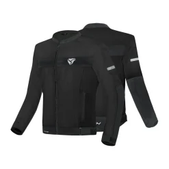 R-TECH SUPER LITE MESH GIACCA DI MOTO ESTIVI NERO