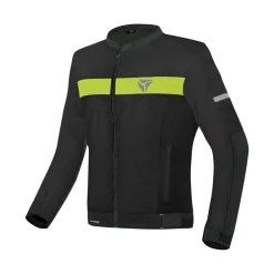R-TECH SUPER LITE MESH GIACCA DI MOTO ESTIVI NERO F,GIALLO