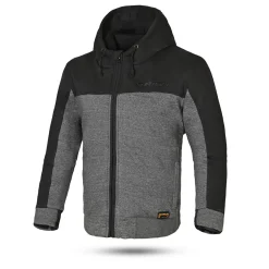R-TECH Suspension Hooded Sweatshirt Protection Black Grey Red