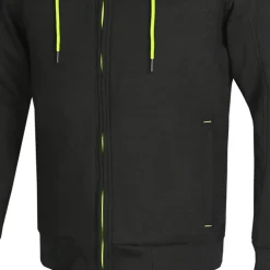 R-TECH Suspension Protective Hooded Sweatshirt Black/Yellow