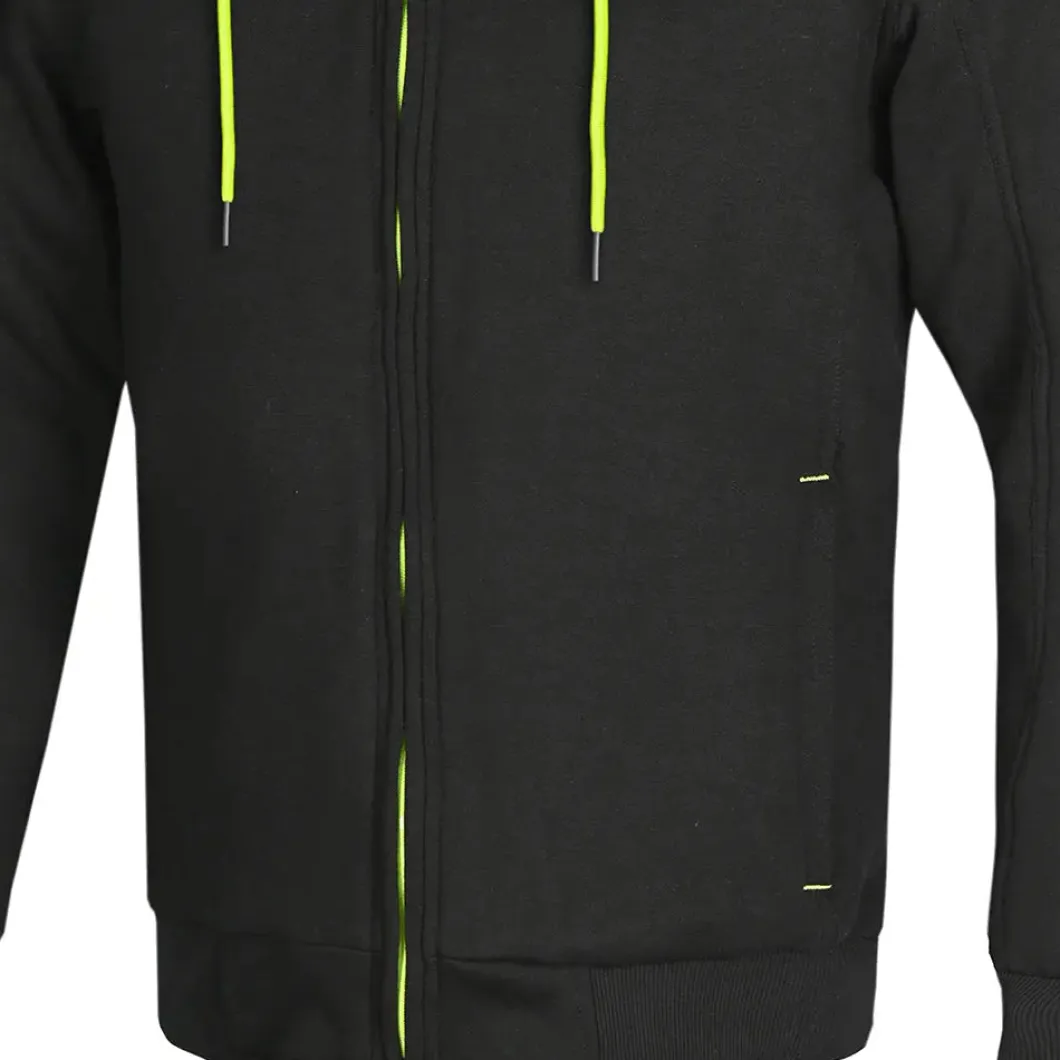 R-TECH Suspension Protective Hooded Sweatshirt Black/Yellow