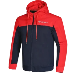 R-TECH – Suspension Protective Hooded Sweatshirt Blue/Red