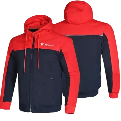R-TECH – Suspension Protective Hooded Sweatshirt Blue/Red