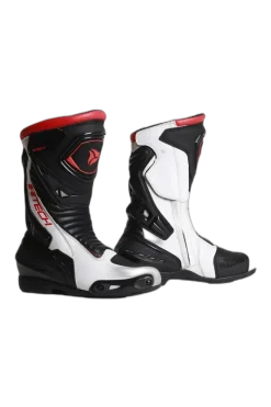 R-Tech Tornado 2.0 Running Boots Black White Red