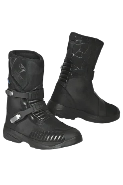 R-TECH - Traveler Leather WP Black