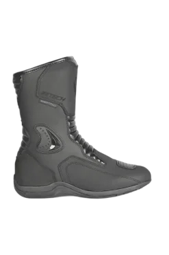 R-Tech Trojan Lunar Black Motorcycle Touring Boots
