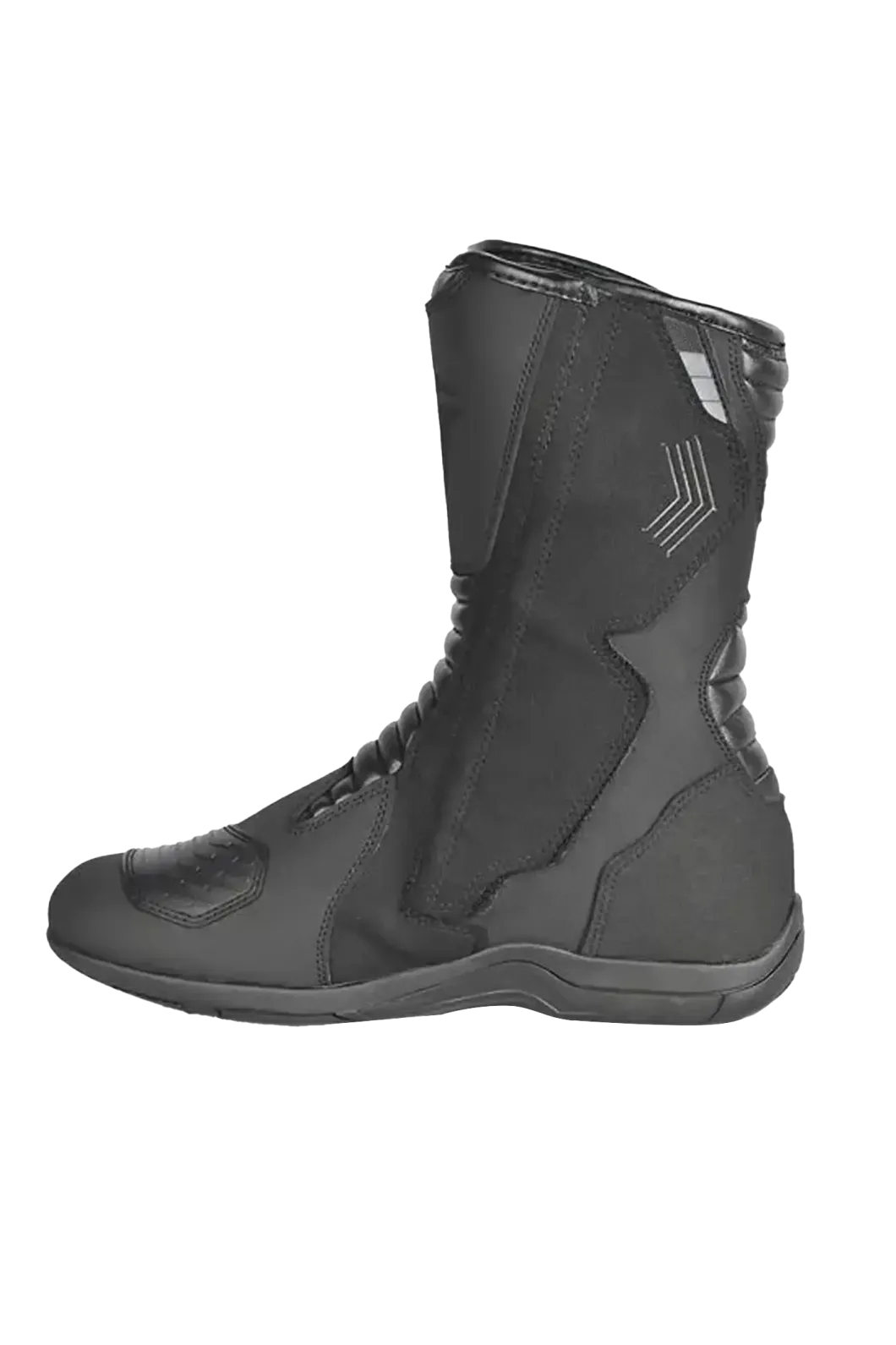 R-Tech Trojan Lunar Black Motorcycle Touring Boots
