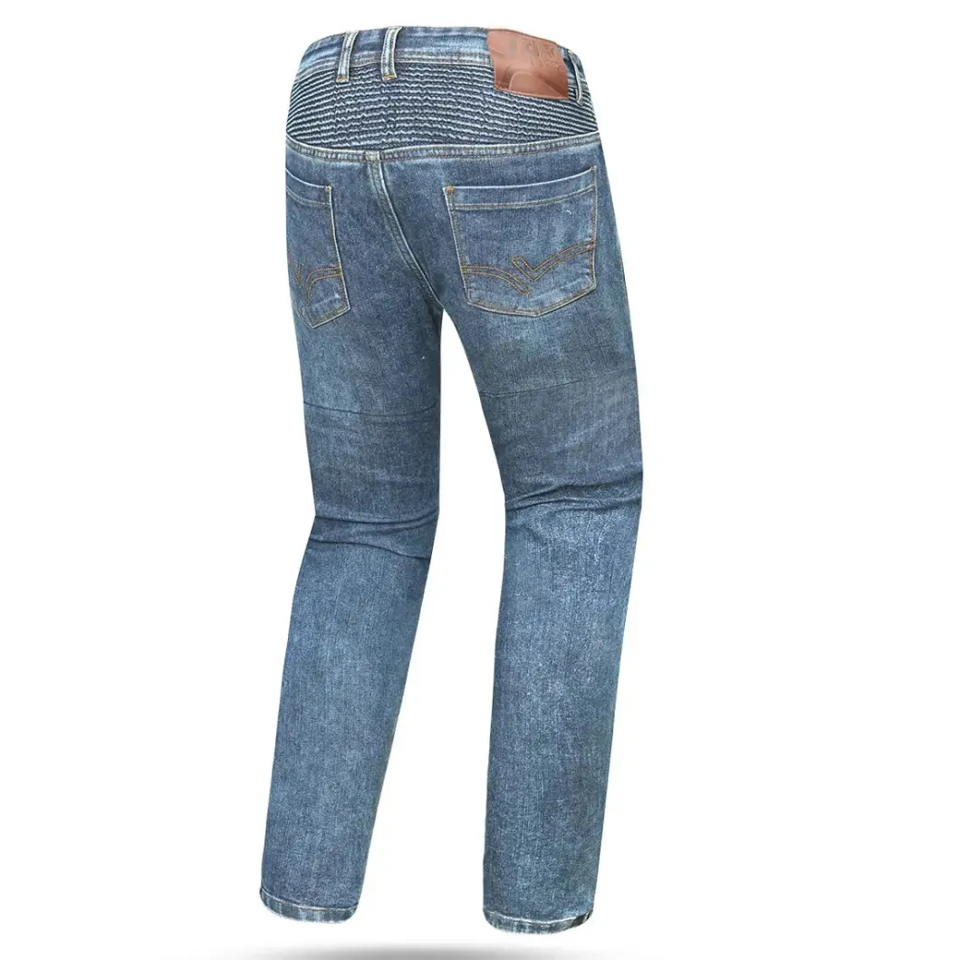 R-TECH VALENCIA JEANS DI MOTO DONNA CASUAL BLU