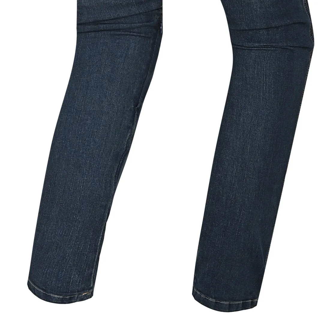 R-TECH VALENCIA JEANS DI MOTO DONNA BLU VINTAGE SPRAY